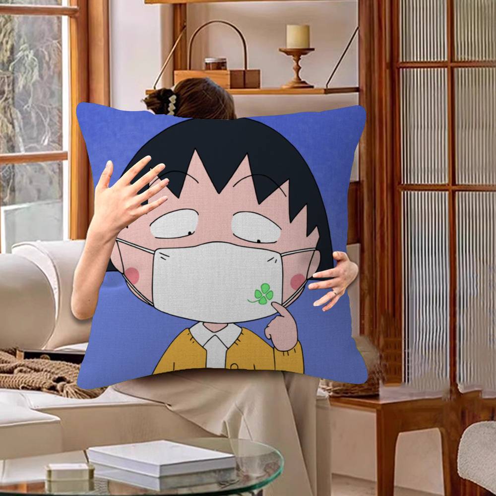 Чехол на подушку C-Chibimaruko Chan Наволочка Обивка Диван Декоративная подушка для дома Чехол для подушки