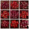 Chinese Horse Year New Year Red Envelope Hard Paper Hot Gold Chinese Money Envelopes Thickened 6Pcs Mixed Lucky Red Bag Children
