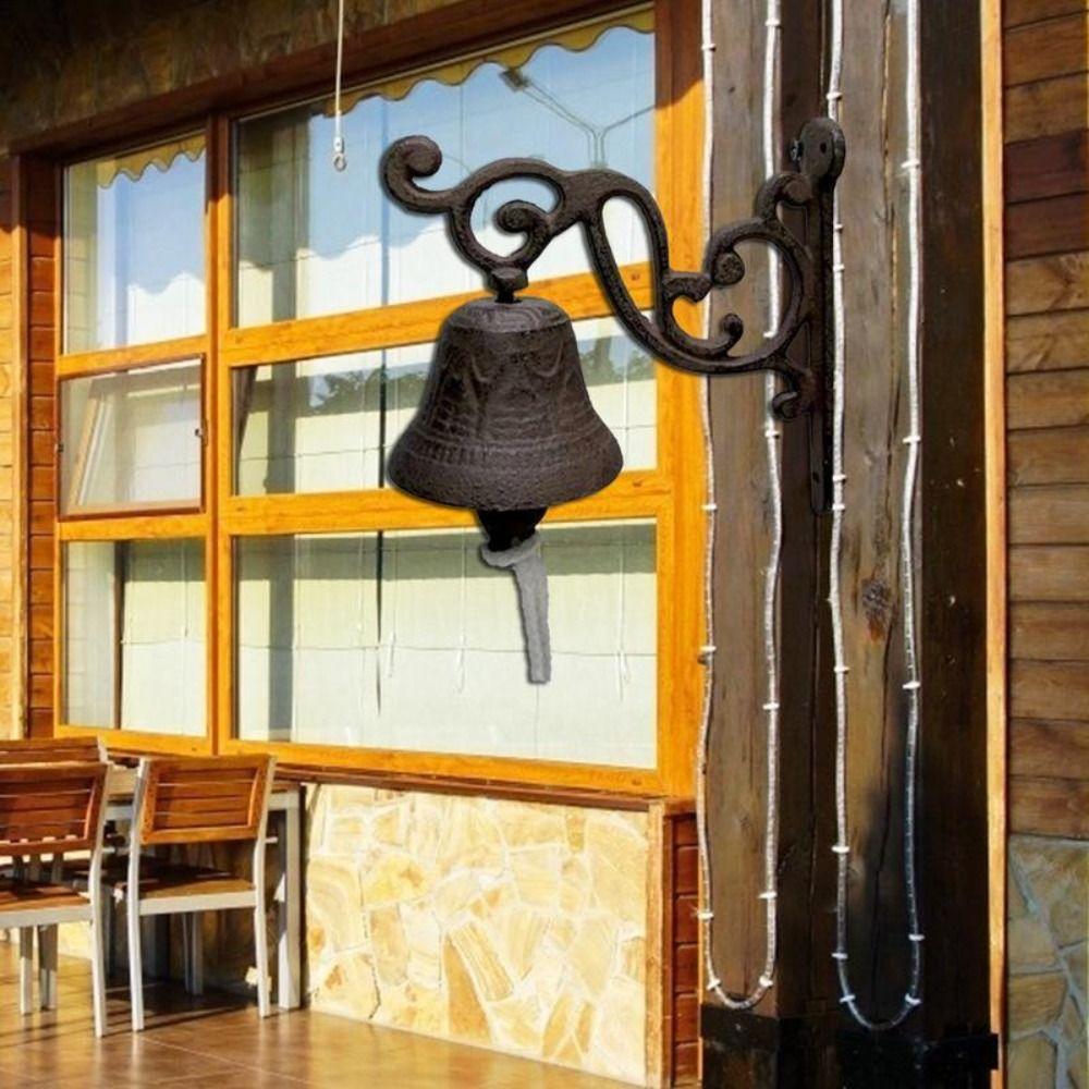 Antique Outdoor Bell Wall Hanging Bell Retro Doorbell Vintage Doorbell Decorative Bell Yard Decor