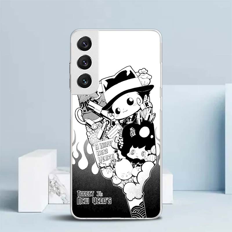 Katekyo Hitman Reborn Мягкий чехол для Samsung Galaxy S25 Edge S26 S24 S23 Ultra Чехол для телефона S22 S21 Plus S20 FE Печатный узор Защитный