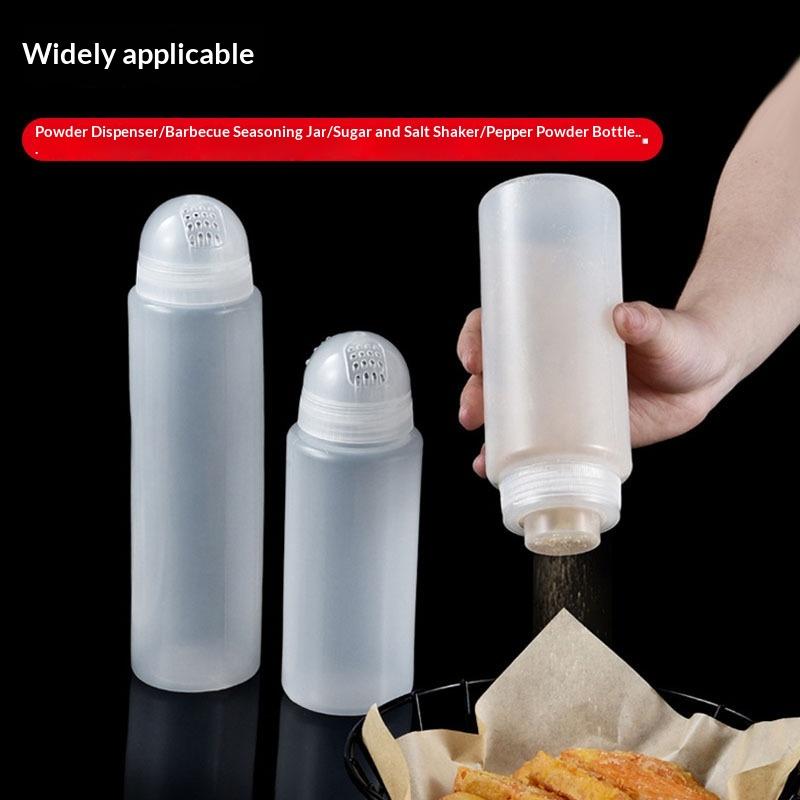 Plastic Spice Jar With Shaker Lids 400/600ml Leakproof Seasoning Container for Home Kitchen Daily Storage