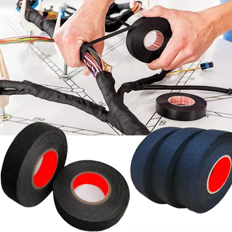9/15/19/25 мм Электроизоляционная Термостойкая Лента для Жгутов Проводов ПЭТ Пучок Огнестойкая Лента