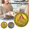 Dumpster Challenge Coin Dumpster Настольные аксессуары Двусторонний веселый медальон для персонала