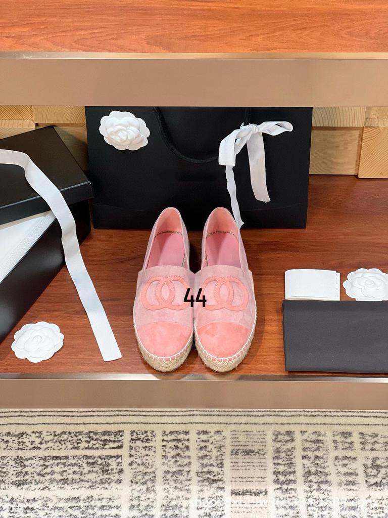 2024 Spring Upgraded Women's Xiao Xiangfeng Fisherman Shoes - Straw Rope Slip-On Dopamine Shoes