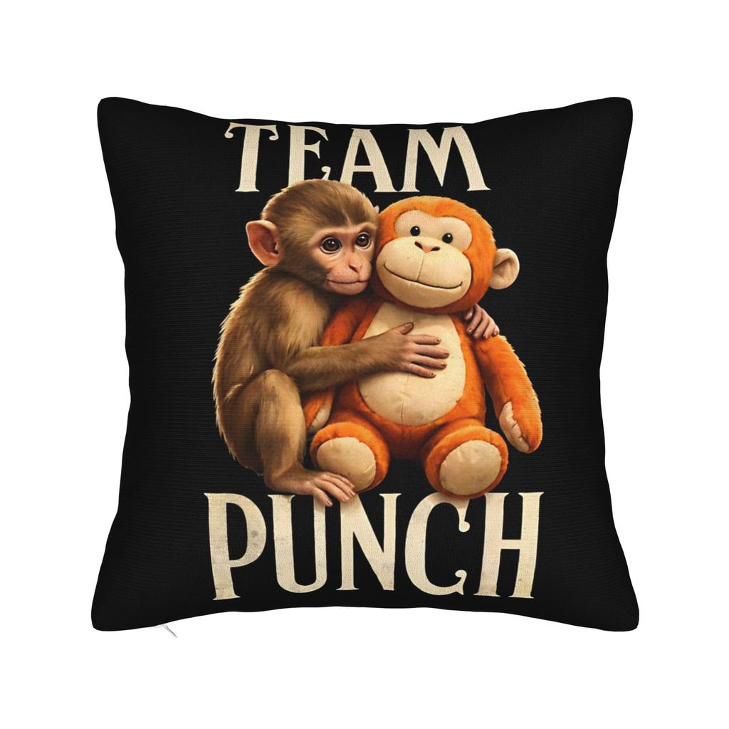Punch Monkey Pillow Case Cute Funny Pillow Cover Soft Pillowcases For Sofa Bedroom Home Decor