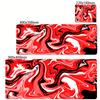 Коврик для мыши Strata Liquid Игровой аксессуар Коврик для мыши Черно-белый Большой коврик для стола Геймерский Резиновый XXL x Ковер для мыши Run