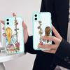 Girls Bff Best Friends Forever Phone Case for iPhone X XR XS 7 8 Plus 11 12 13 Pro MAX 13mini Translucent Matte Case