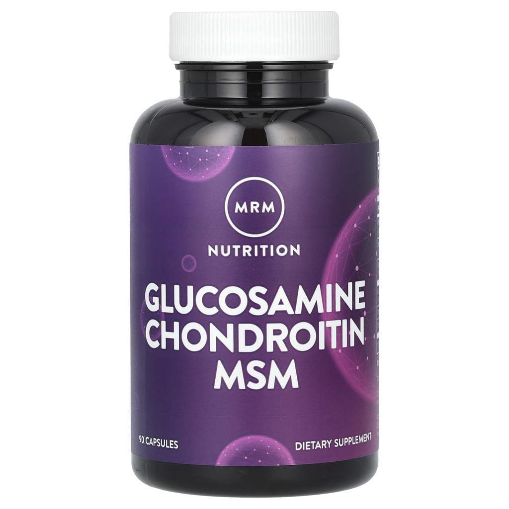 MRM Nutrition Glucosamine Chondroitin MSM, 90 Capsules