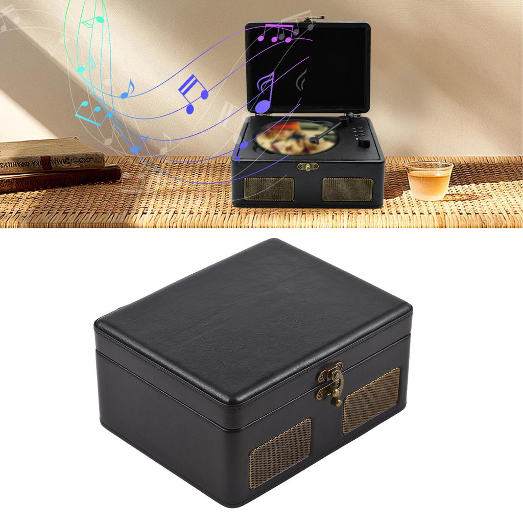 Ретро CD-плеер Многофункциональный лоток Тип BT-плеер Проигрыватели USB-накопитель Воспроизведение Портативный CD-плеер с пультом ДУ