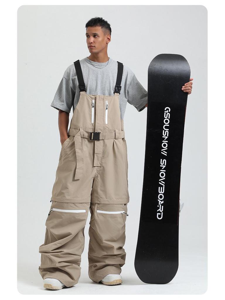 Унисекс профессиональные свободные лыжные брюки: Ветрозащитный и теплый для занятий спортом на открытом воздухе.