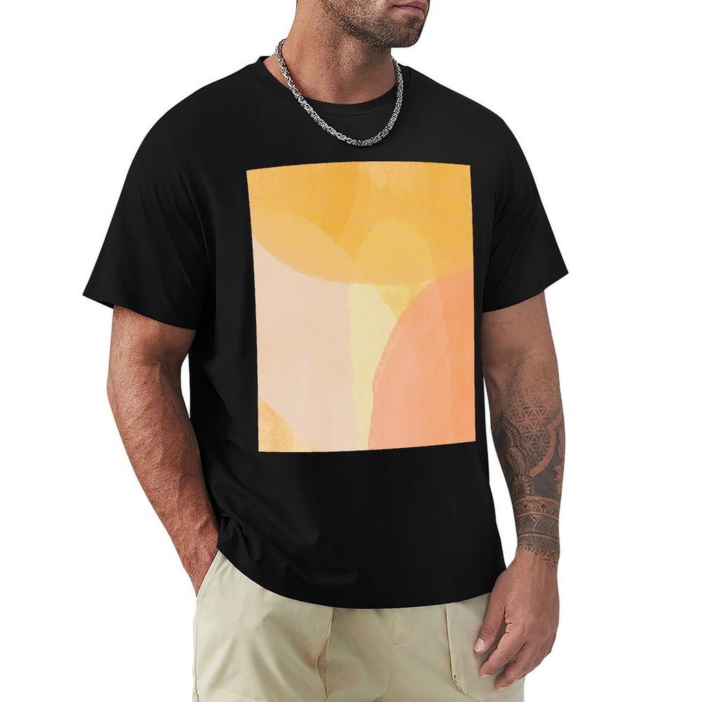 Colorful Abstract Forms 3 TShirt Fashion Casual Short Sleeve TShirt