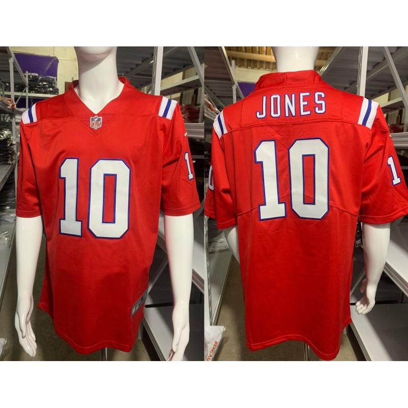 2026 NFL New England Patriots Short Sleeve Jersey Embroidered Football Shirt