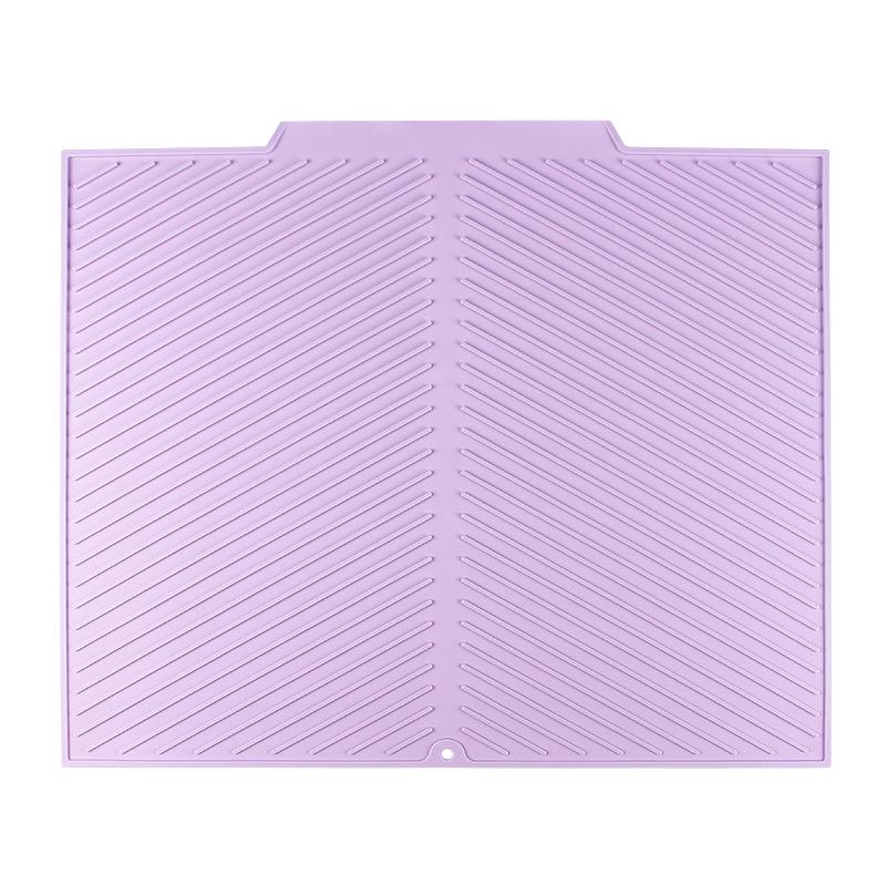 Силиконовые кухонные принадлежности Быстросохнущий коврик для сушки и теплоизоляционная подставка