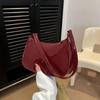 Модная глянцевая сумка на плечо Женская лаковая сумка из ПУ кожи Простая однотонная сумка под мышку