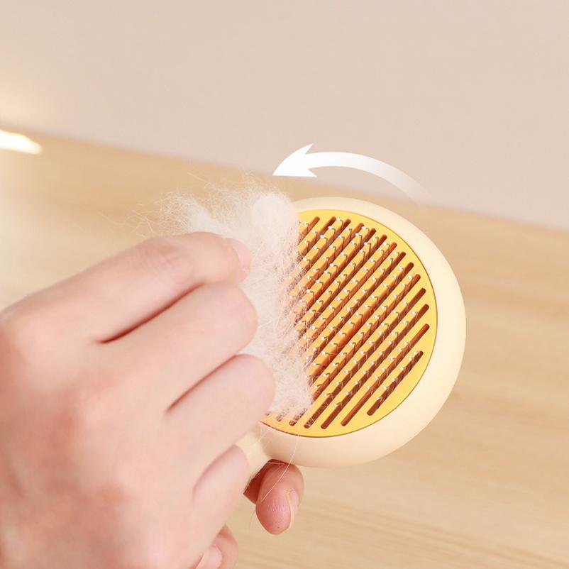 Гребень для кошек для домашних животных Гребень для кошек, чтобы расчесывать шерсть Длинная щетка для шерсти тряпичной куклы для кошек и собак Принадлежности для расчесок-иголок