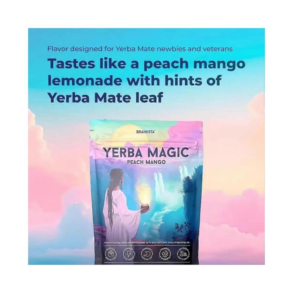 1-3 пакета Растворимый чайный порошок Yerba Mate с пребиотиками