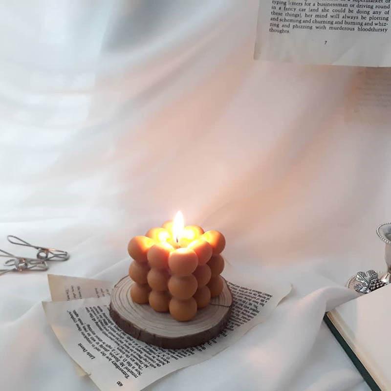 Diy рождественские свечи плесень восковые свечи гипсовые свечи 3D силиконовые формы для мыла