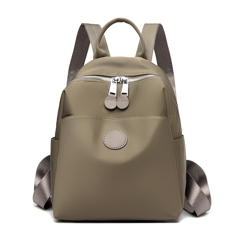 Женский однотонный рюкзак Oxford Student Schoolbag Дорожная сумка