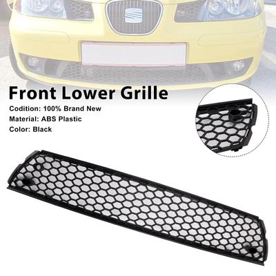 Передняя сотовая нижняя решетка гриль подходит для Seat Ibiza 6L FR 2002-2006 до рестайлинга
