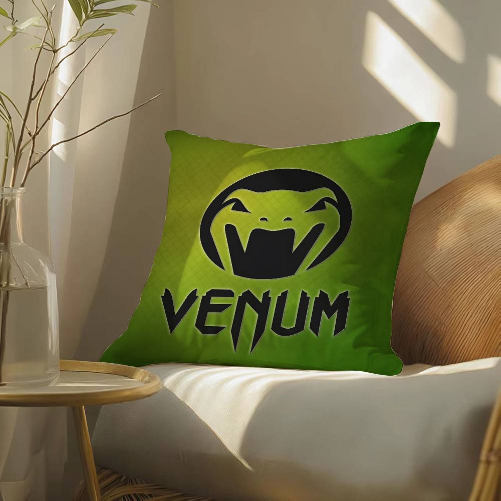 Подушка Fighting Sports Venum-V Шелковистая элегантная Комфорт Диван-кровать Невидимая молния Наволочка для пляжной подушки