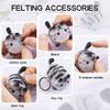 Набор для валяния из иглы своими руками, набор материалов для валяния из шерсти животных, набор для начинающих по валянию