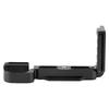 Aluminum Quick Release Plate Vertical Shooting L Bracket for Sony A6400 Mirrorless Camera