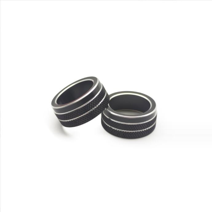 Console Air-Condition Adjust knob Black Trim Cover For Toyota Corolla -2024