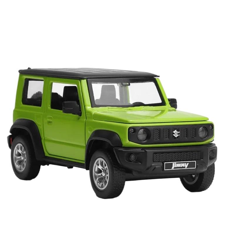 Масштаб 1/32 Внедорожник Suzuki Jimny Собранная Модифицированная Модель Игрушечной Машинки Литой Сплав Миниатюра Свободные Колеса Коллекция Подарок для Мальчиков Детей