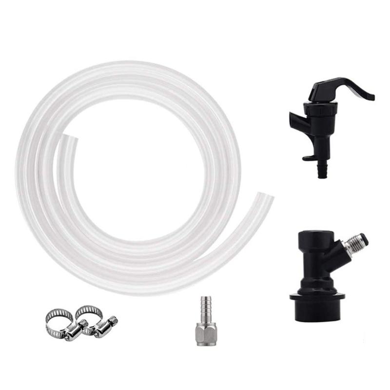 Leak Proof Beer Faucet System for BBQs and Weddings Ball Lock Beer Line Assembly Practical Home Brewing Accessory