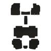Compatible Floor Mats for Toyota Sienta Standard Type Standard (10/15 Series, R4/8~), 7-seater, (hybrid, Black)