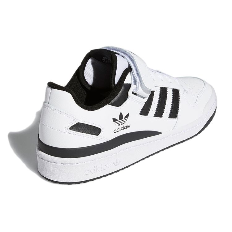 adidas Кроссовки мужские Forum Low Белый Черный Cloud-White Core-Black FY7757