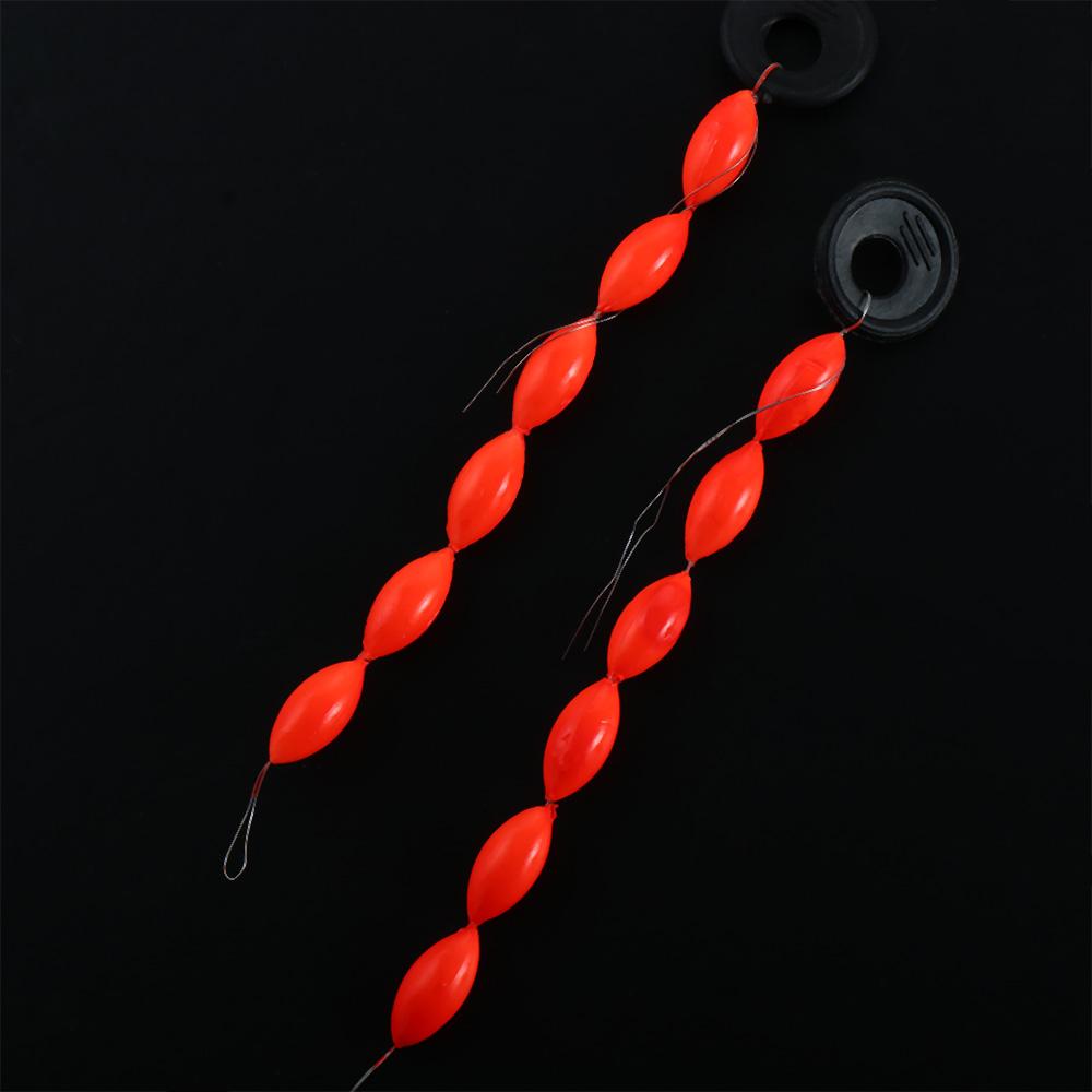 Floating Beans Seven Star Float String Type Fishing Float Fishing Line Stopper Foam Space Bean