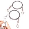 Adjustable Automatic Wire Rope Spring Hook Clothesline Picture Hanging Suspension Code Stainless Steel Cable