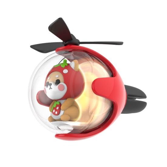 Автомобильный освежитель воздуха со светодиодной подсветкой, работающий от батареек, универсальный ароматический диффузор с ароматическими таблетками, украшение для вентиляционного отверстия автомобиля