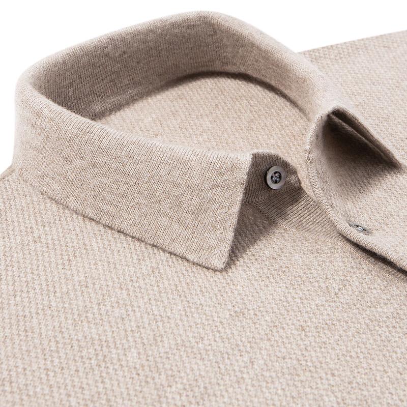 Мужской свитер FAPAI из кашемировой смеси с лацканами