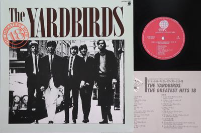 Виниловая пластинка YARDBIRDS  Yardbirds Greatest Hits 18 UXP786V OVERSEAS 1986 Япония Рок Б/у