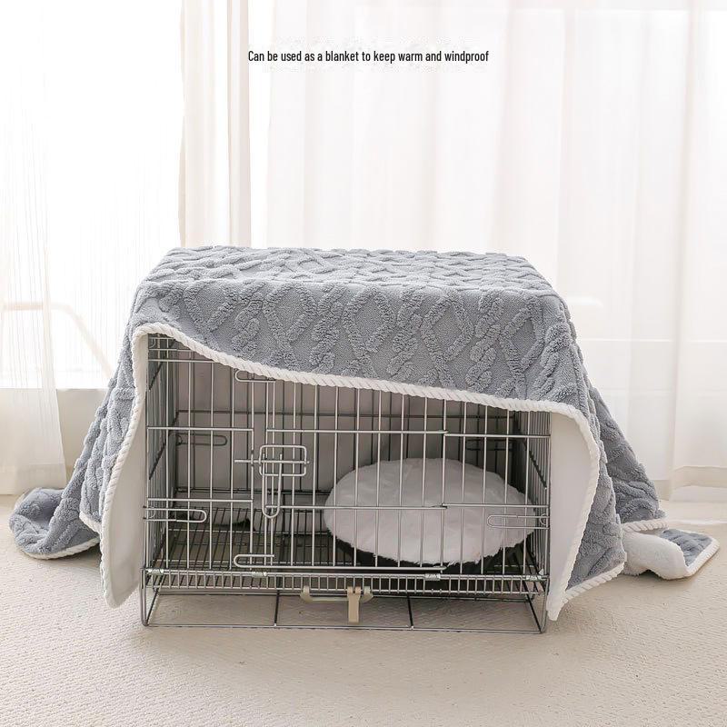 Водонепроницаемое толстое одеяло для кошек и собак - теплое и прочное