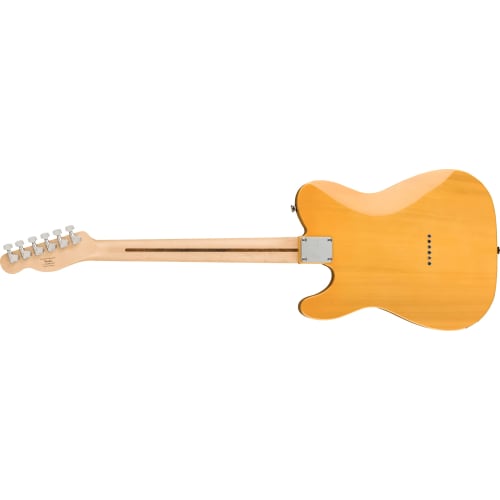 Squier by Fender Affinity Series? Telecaster? Electric Guitar, Maple Fingerboard, Black Pickguard, Butterscotch Blonde, with Soft Case