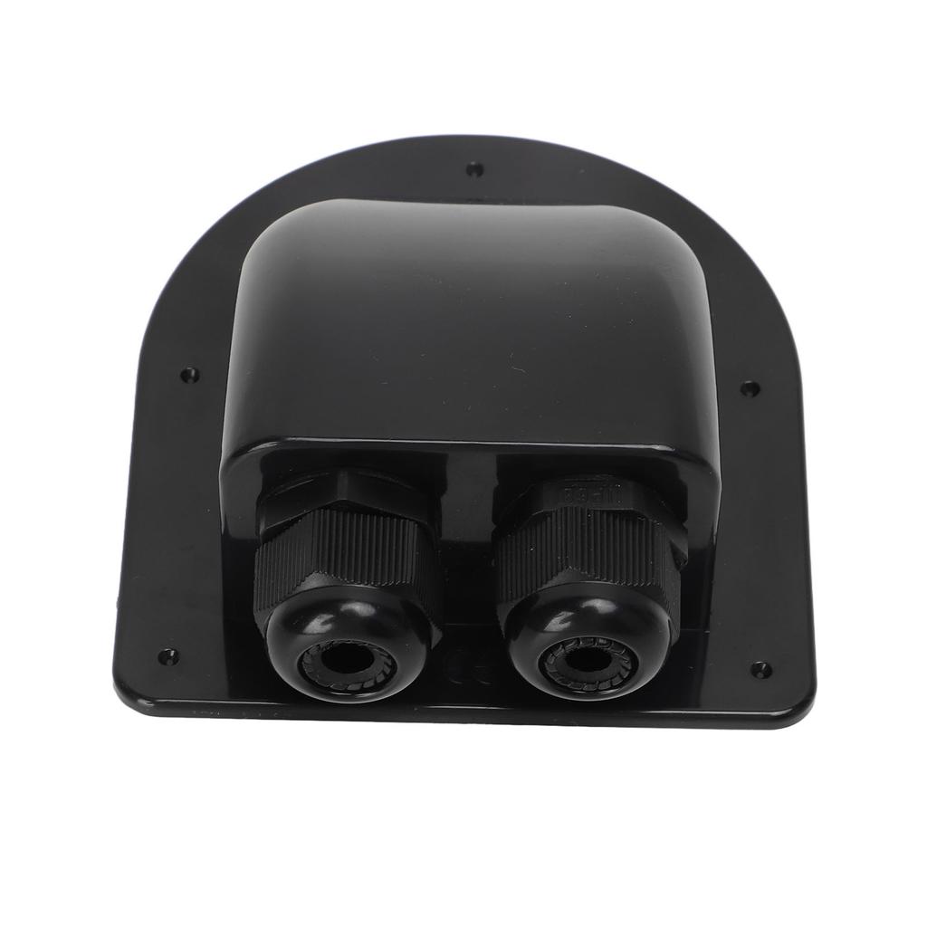 Solar Cable Entry Gland Plastic Waterproof Double Cable Entries Cable Entry Gland Housing Mount for