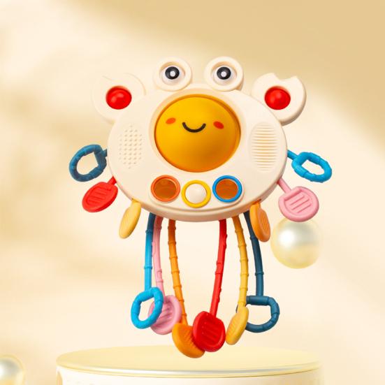 Игрушка-дергунчик «Маленький осьминог» для малышей, мальчиков и девочек, развивающая, обучающая, для мелкой моторики, навыков захвата, в форме осьминога, сенсорная игрушка-фиджет