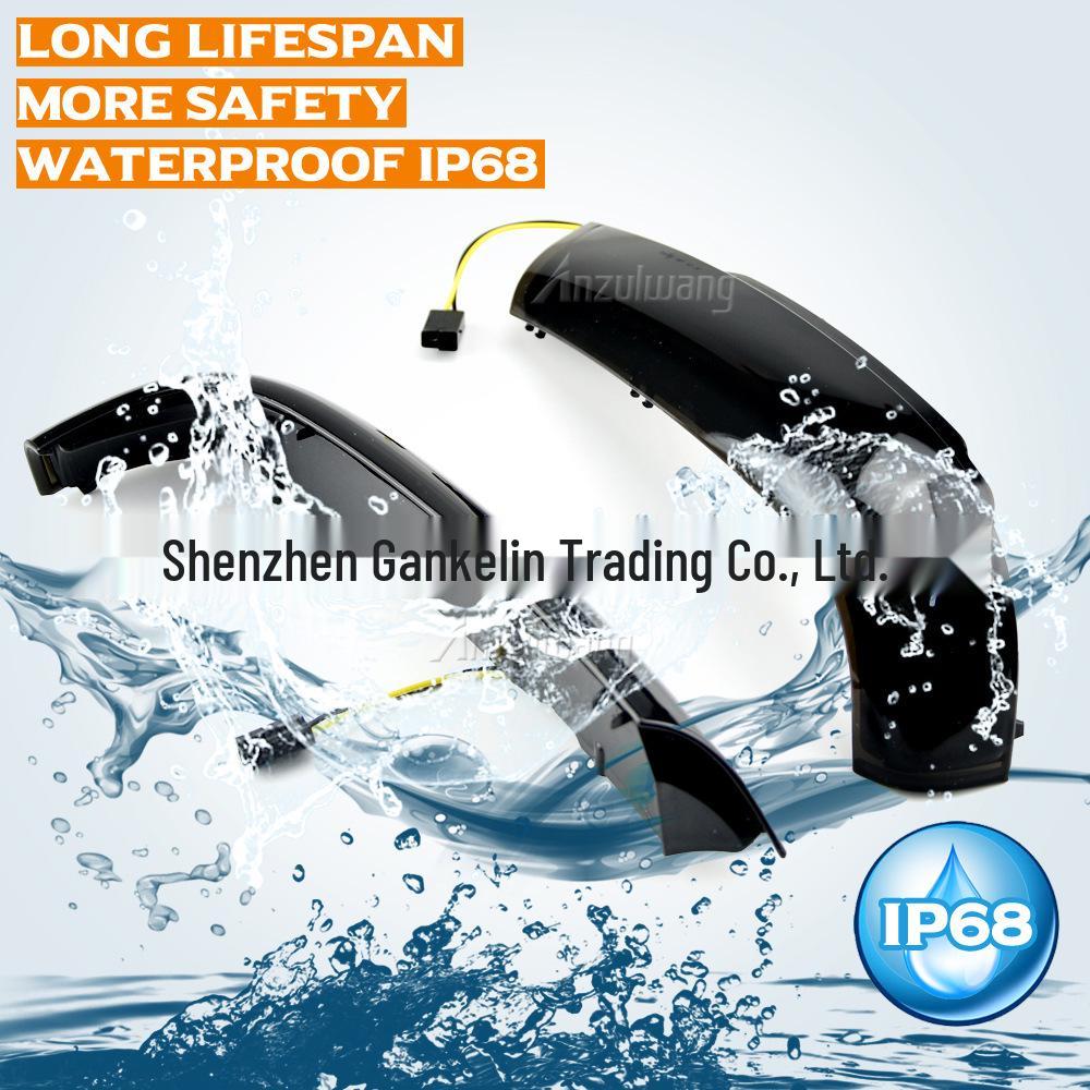 For Volkswagen Touareg 2002-2006 MK1 Rearview Mirror LED Flowing Turn Signals