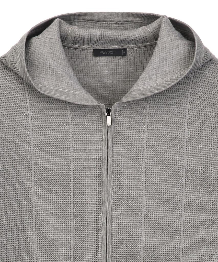 Jillstuart Newyork Men Knit Hooded Zip-Up Cardigan - Gray (Jnsw6A101G2)