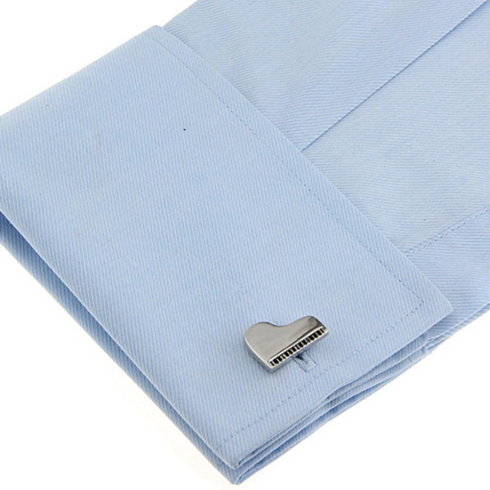 Барабан Музыкальная Нота Рукав Пуговица Скрипичный Ключ Серия Музыкальных Инструментов Запонки Аксессуары для Концерта