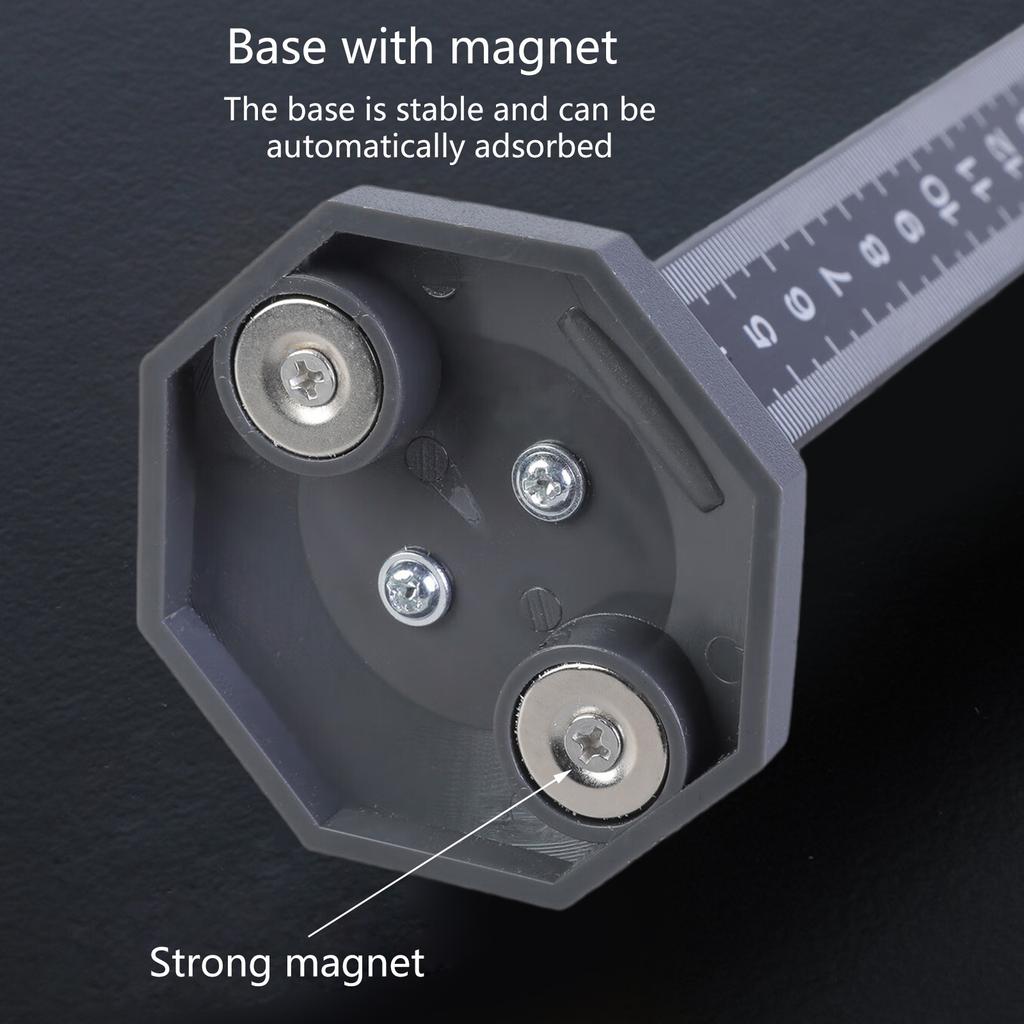 Линейка одинаковой высоты для выравнивания, укладки напольной плитки, специальный инструмент с регулируемыми стопорными кольцами и четкой шкалой