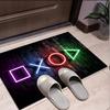 Game on Pattern Rug, Indoor/Outdoor Mat, for Picnic, Gameroom, Bedroom, Office, Living Room, Home Decor Carpet, Birthday Gift