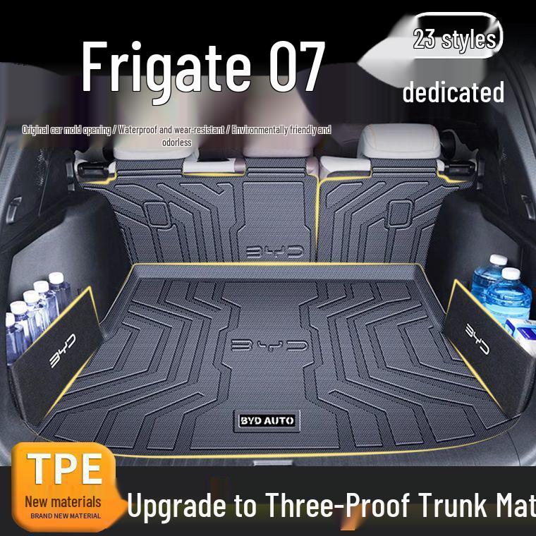 Коврик в бампер и багажник 2024 Toyota RAV4 для модификации интерьера