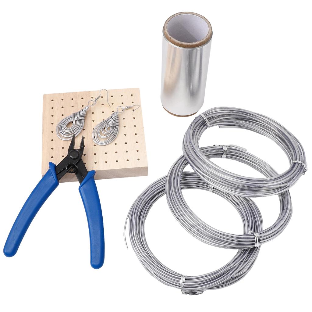 5-10 м алюминиевая проволока грубость шнур бисерная проволока DIY ремесло изготовление ювелирных изделий шнур струна аксессуары