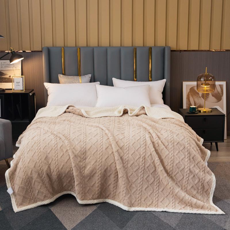 Одеяло из шерпы для дивана-кровати - пушистое, мягкое, уютное одеяло для кровати, флисовое, толстое, теплое одеяло для зимы