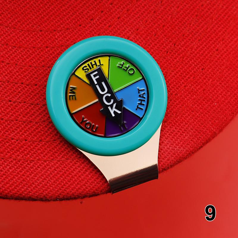 Golf Cap Clips Hat Clip Alloy Gift Jewelry Badges Trendy Golf Accessories Caps Clips Marker Gifts For Boys