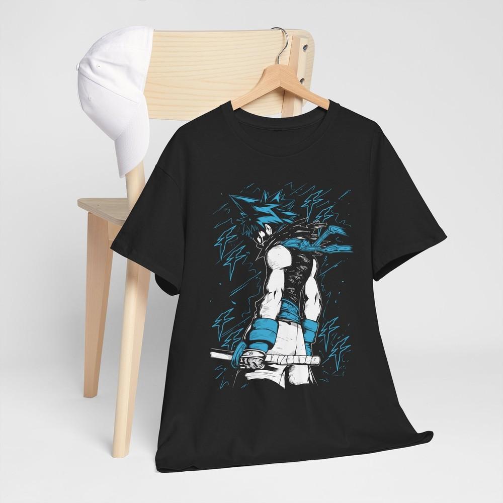 Anime Black Star TShirt Soul Eater Death the Kid Japanese Anime Gift Shirt